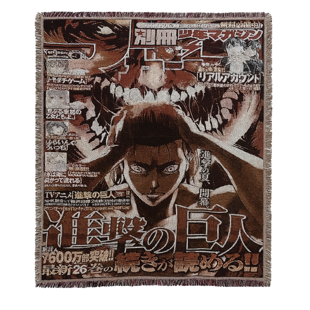 Handcrafted Anime Blanket