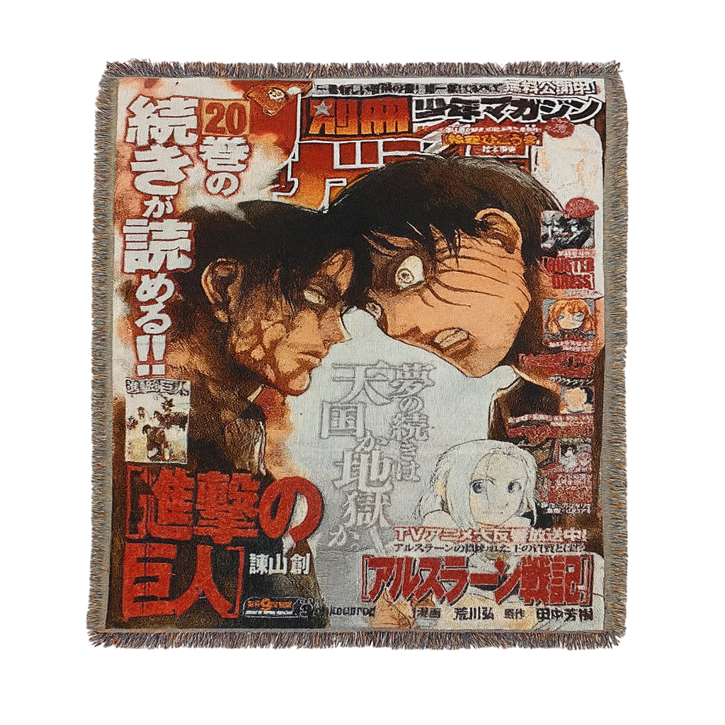 Handcrafted Anime Blanket